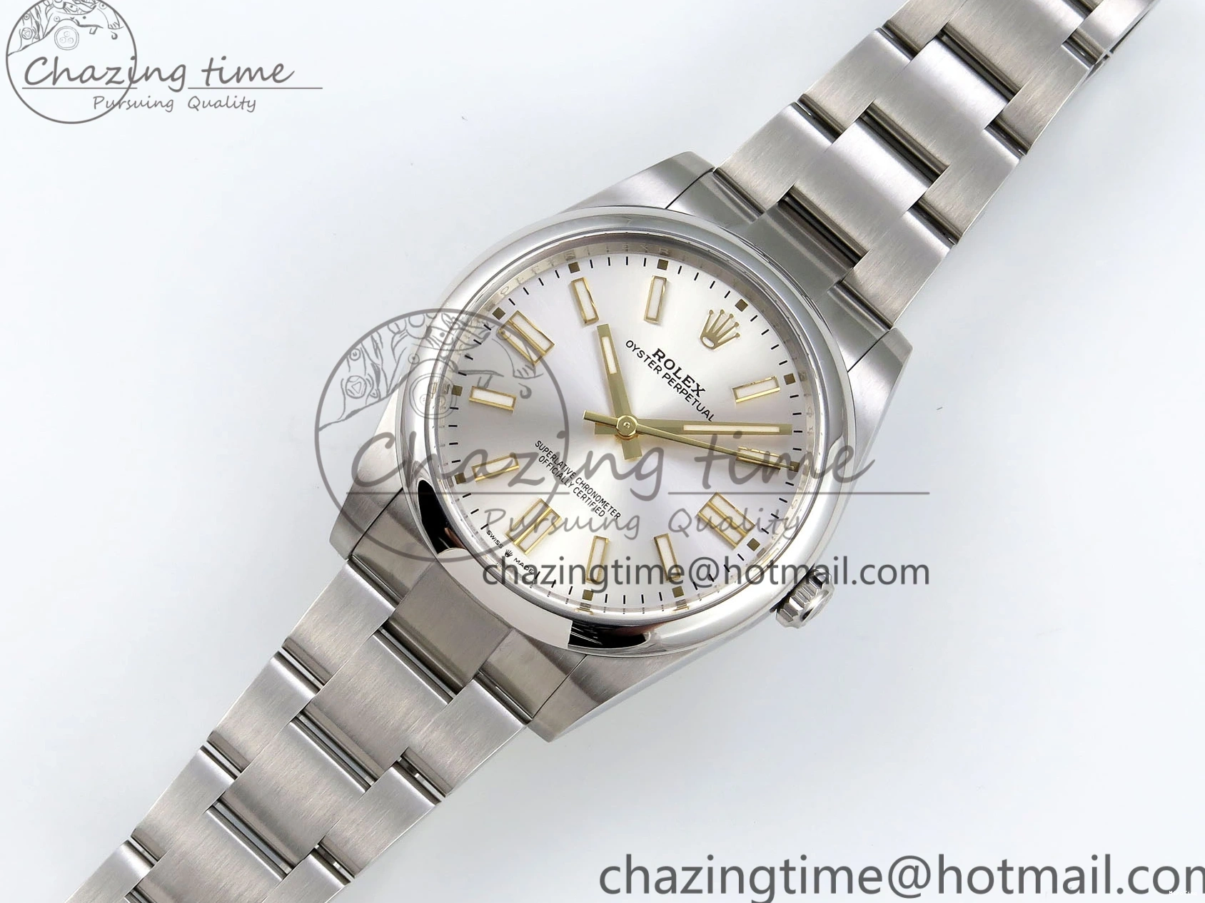 MiroTime 0217 SmartChoice Oyster Perpetual 41mm 124300 Clean 1:1 Best Edition 904L Steel Sliver Dial on SS Bracelet VR 1735